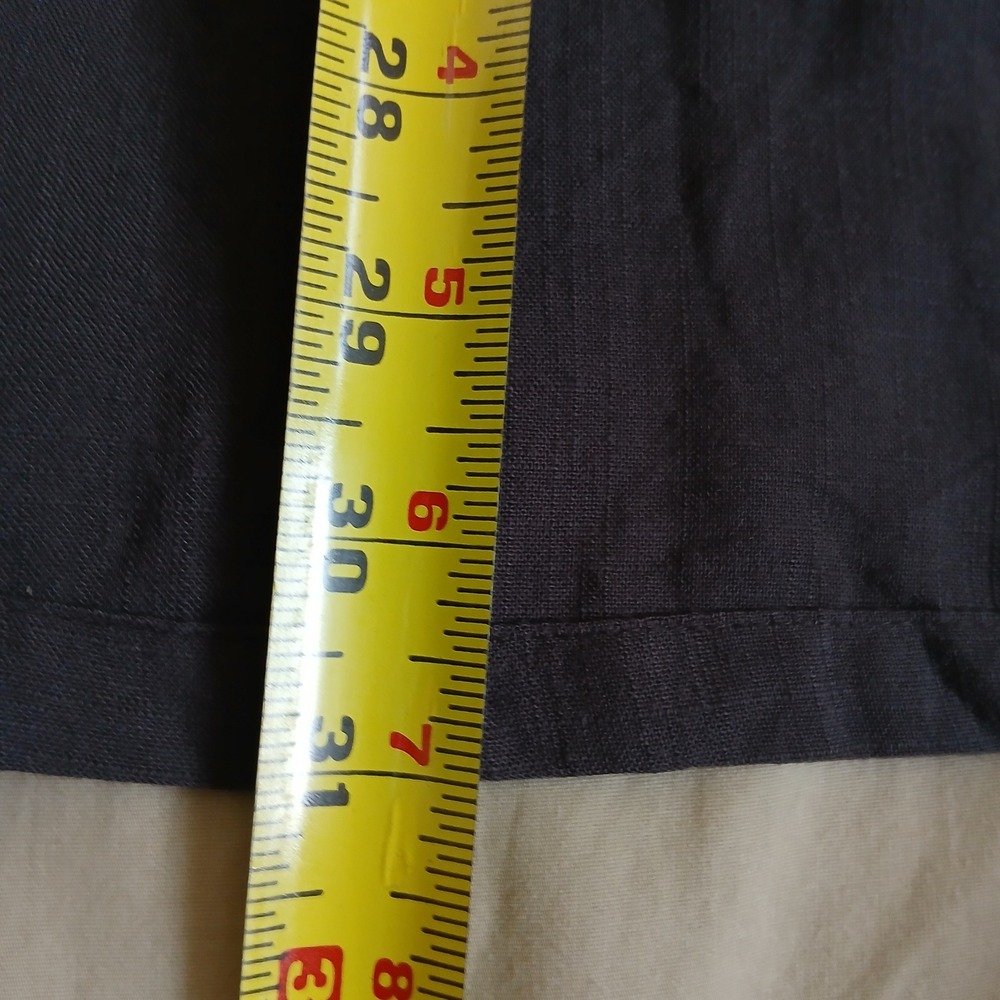 Himoriwabi Wrap Cardigan Robe Adult L Black Made in Japan Kimono Style Noragi - Picture 4 of 7